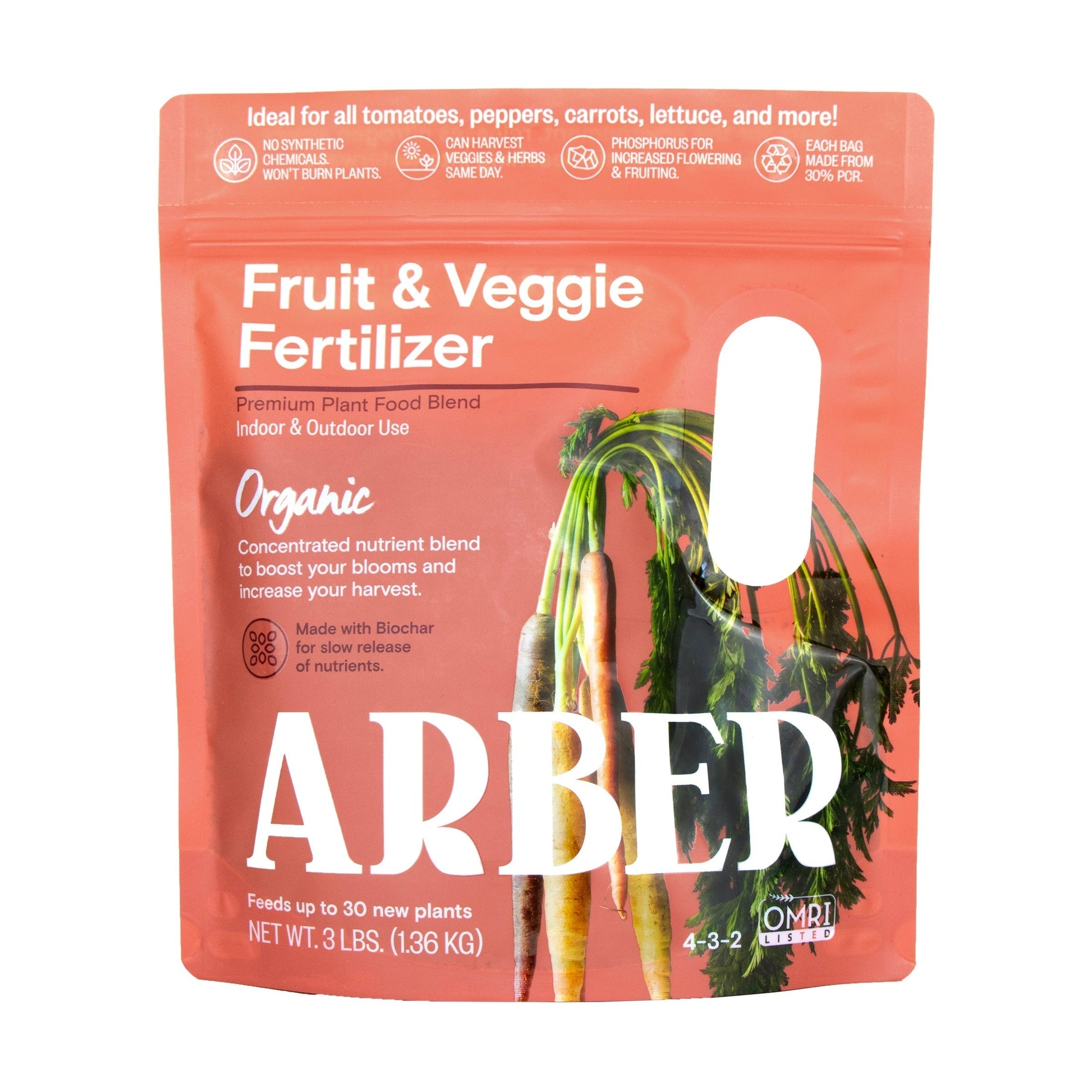 fertilizer for lettuce plants Arber Organic Fruit & Veggie Fertilizer