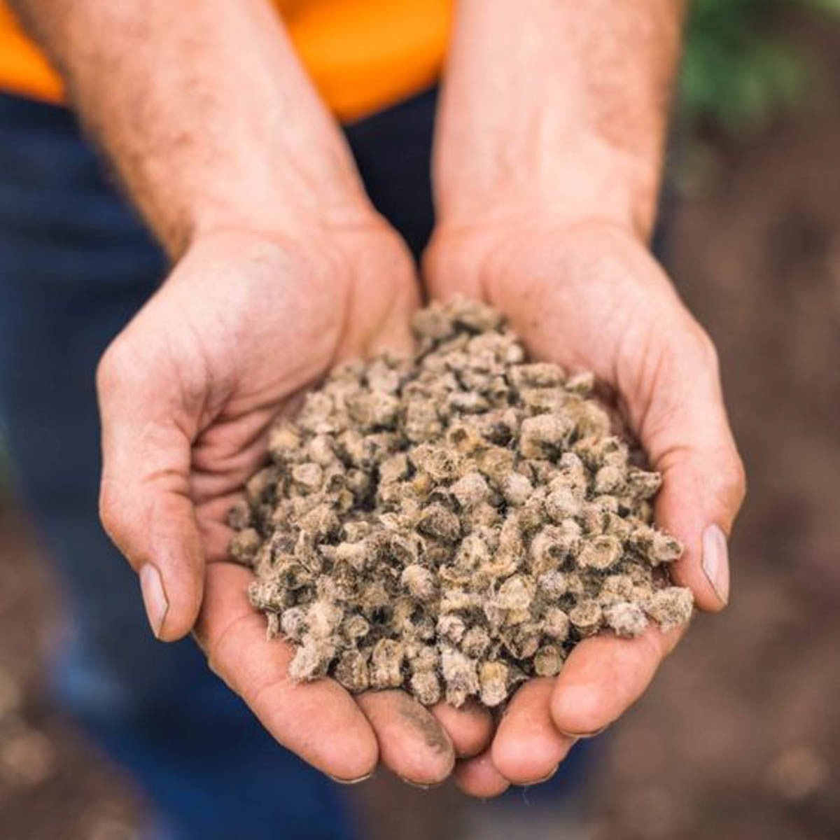 Organic Wool Garden Pellets Slow Release Fertilizer 9-0-2 - 22 lbs
