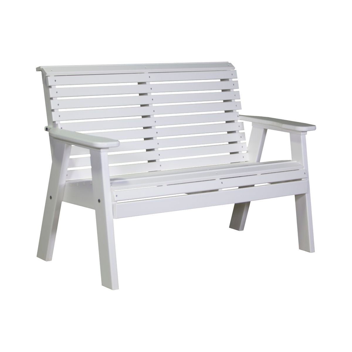 Original Patio & Garden Bench - 4' Wide white