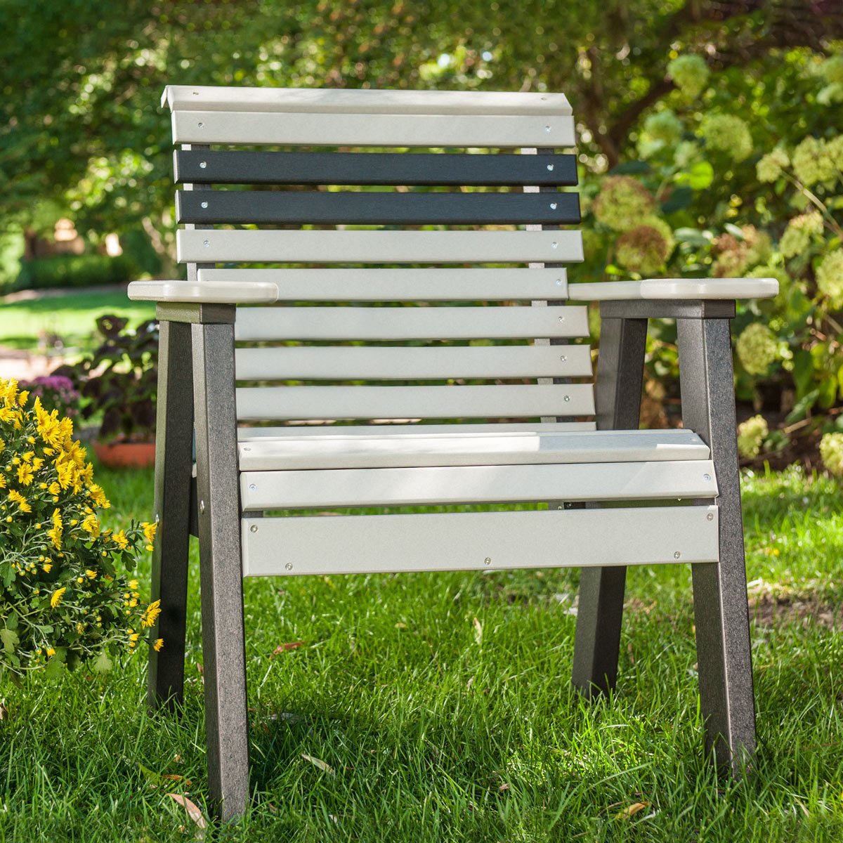 Original Patio & Garden Chair antique-mahogany