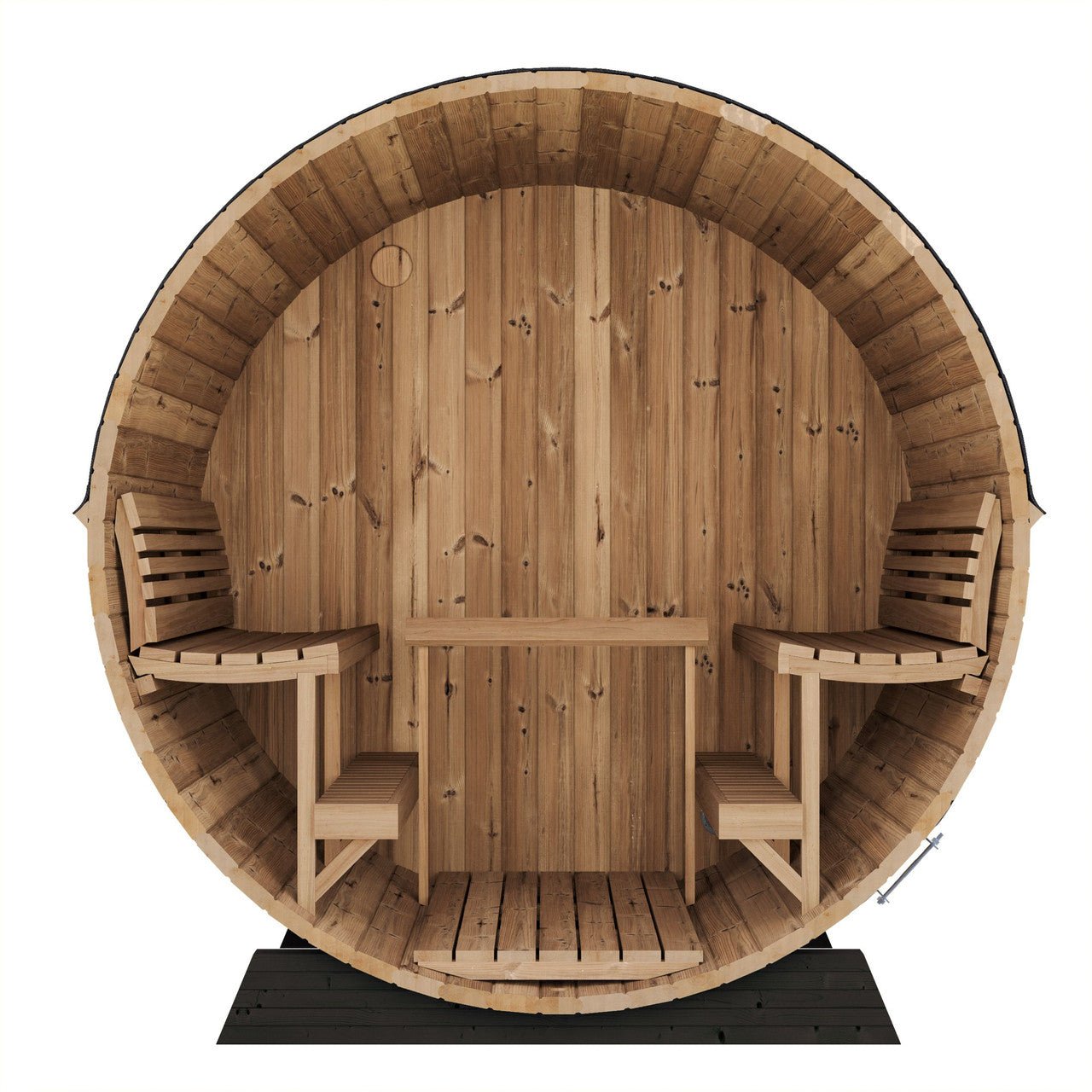 Outdoor Wooden Barrel Sauna - Haven 4 Person