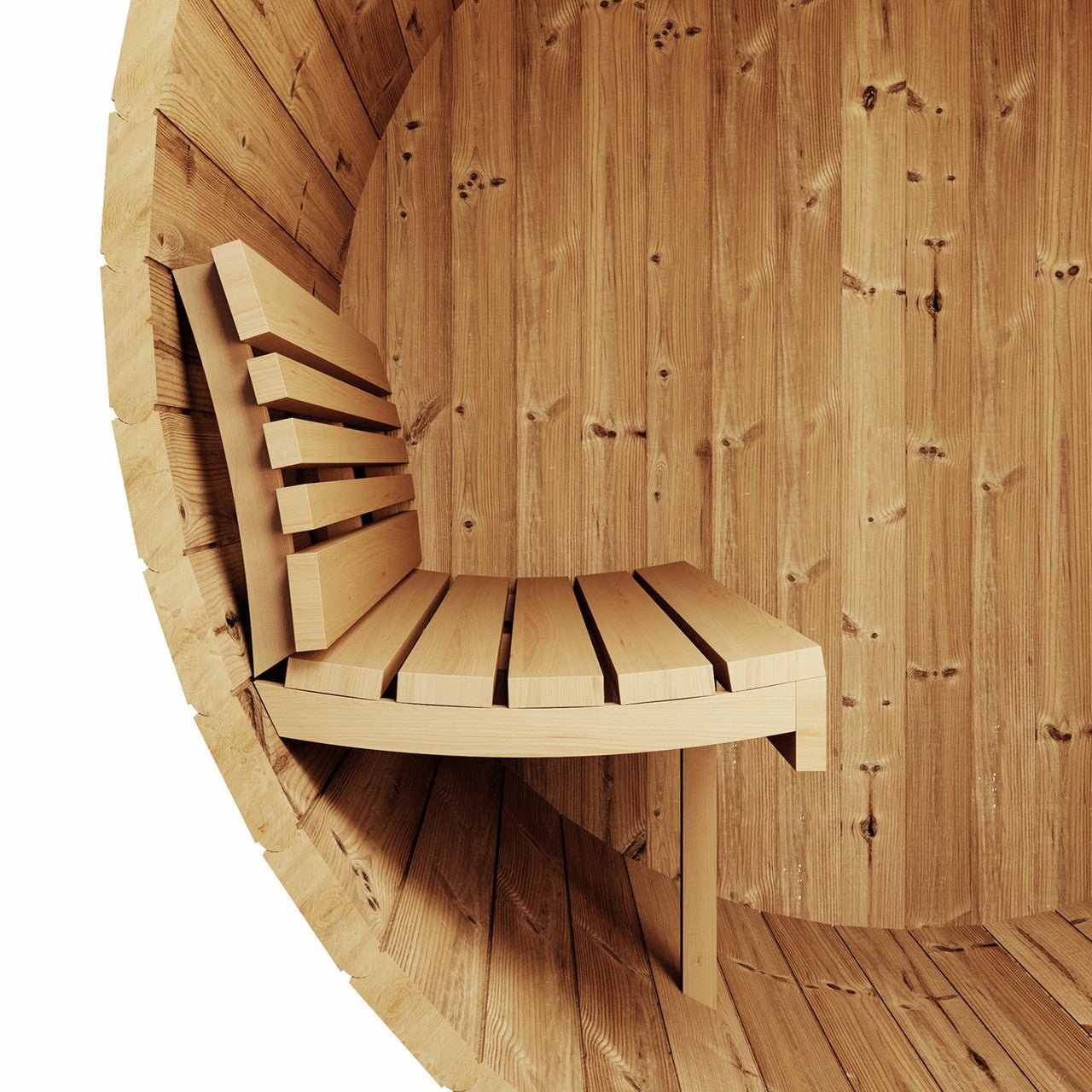 Outdoor Wooden Barrel Sauna - Haven 4 Person