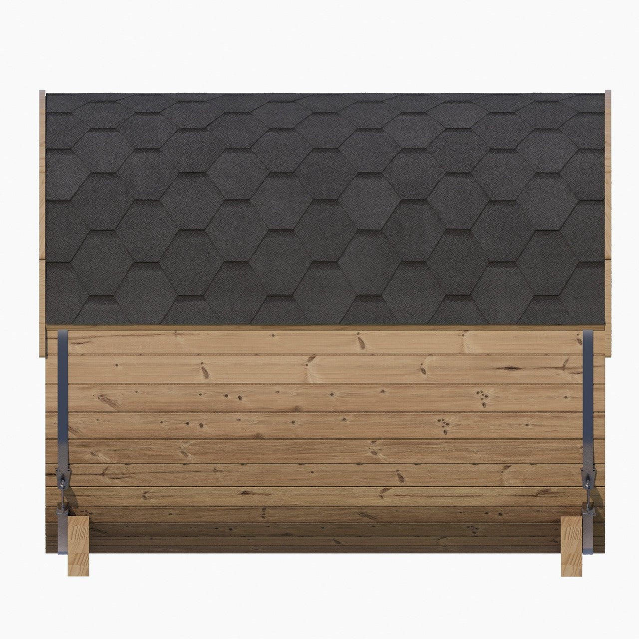 Outdoor Wooden Barrel Sauna - Panorama 4 Person