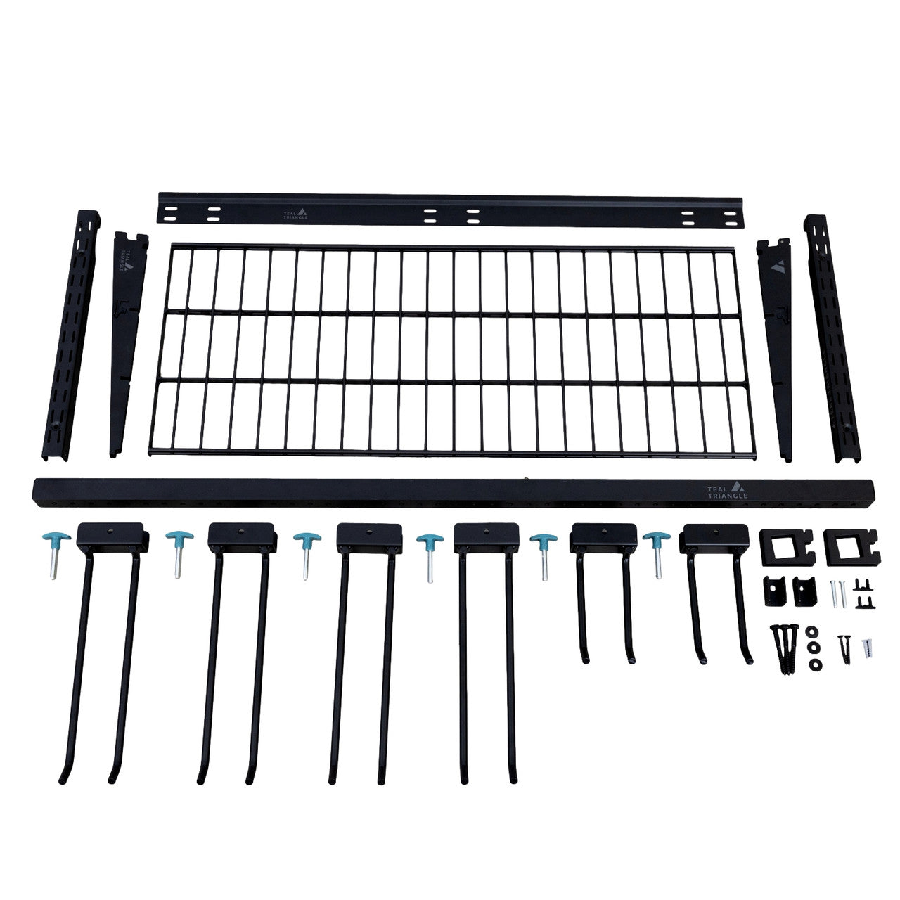 Wall-Mounted G-Tool Wire Shelf & Storage System – 4' Tool Organizer