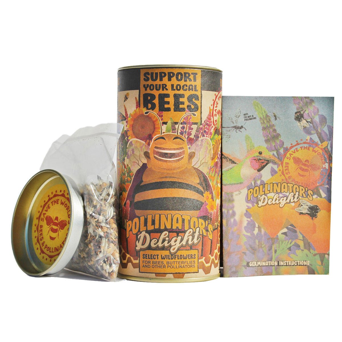 Pollinator's Delight Flower Seed Grow Kit option3