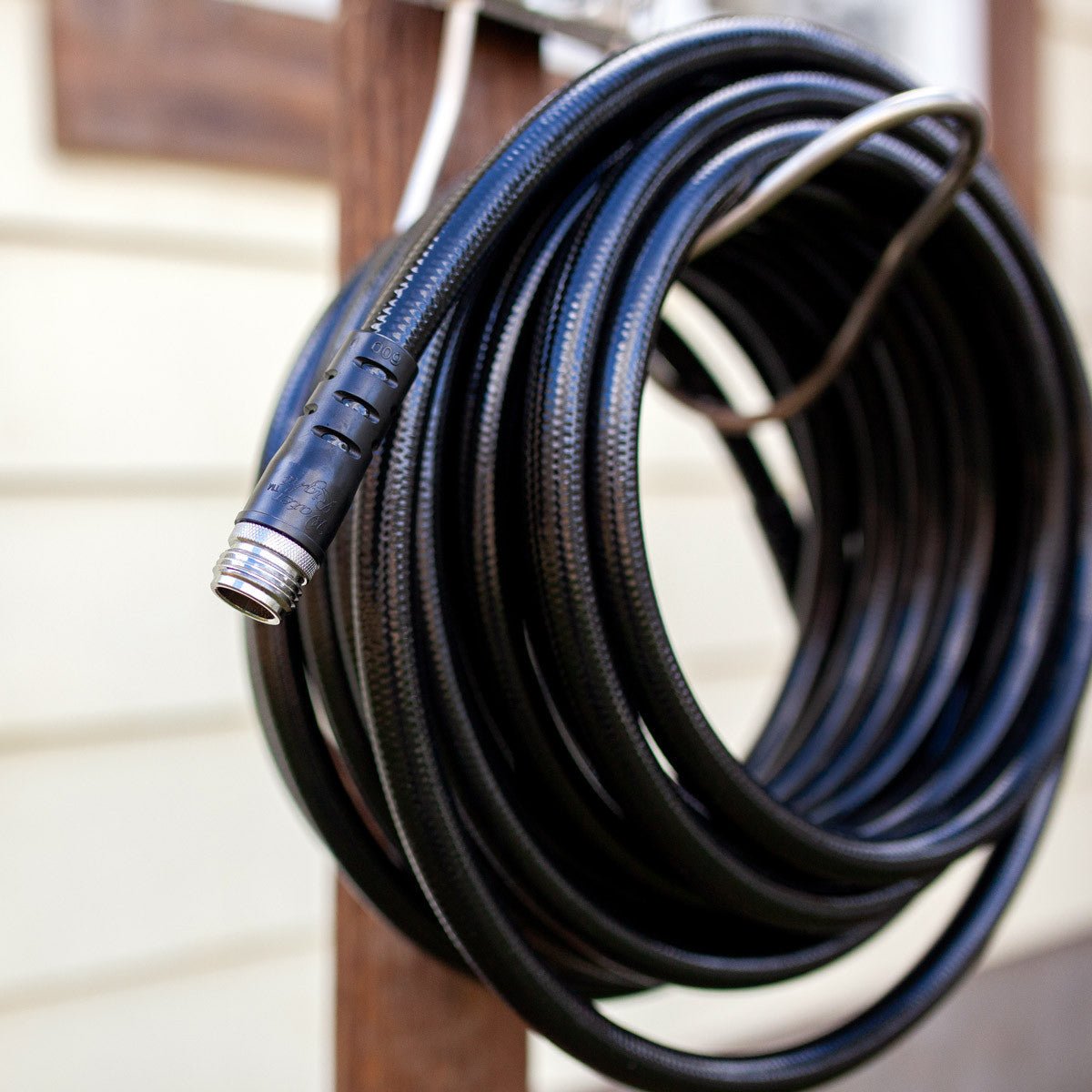 Premium Drinking Water Safe Garden Hose - Standard 5/8" 25 Ft Black option3