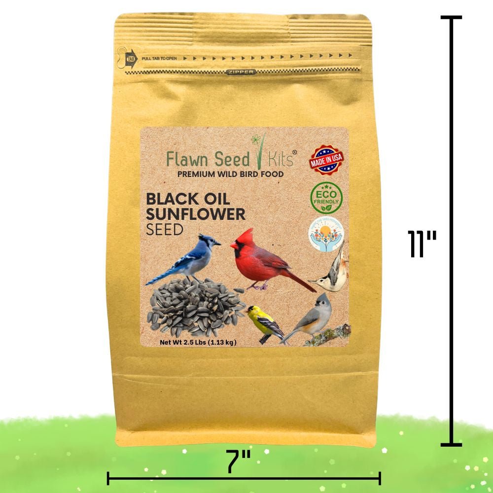 Premium Wild Bird Seed - Black Oil Sunflower 7 lb Pail