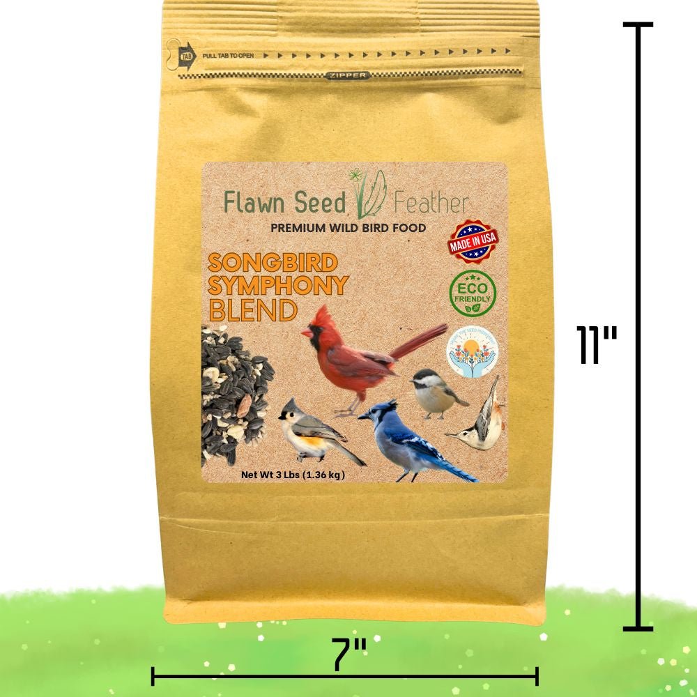 Premium Wild Bird Seed - Songbird Symphony Blend 16 lb Storage Pail