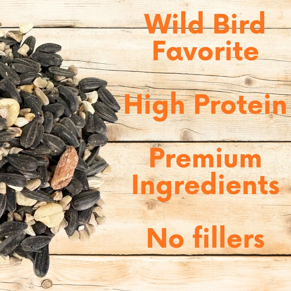Premium Wild Bird Seed - Songbird Symphony Blend 16 lb Storage Pail