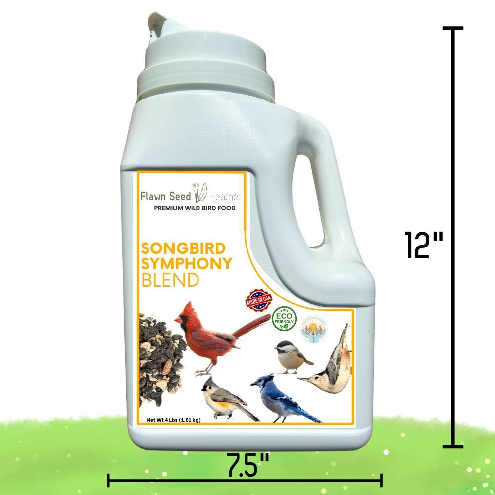 Premium Wild Bird Seed - Songbird Symphony Blend 16 lb Storage Pail