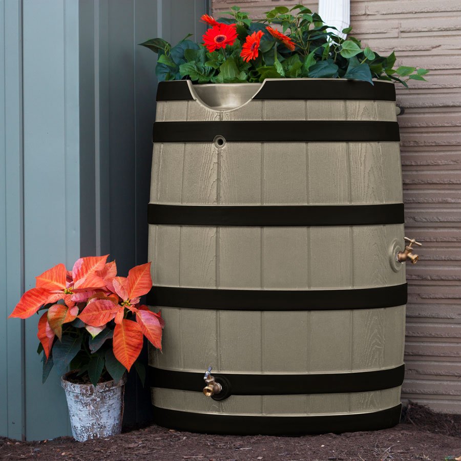 Rain Wizard Rain Barrel - 40, 50 & 65 Gallons 40 Gal Solid Color option3