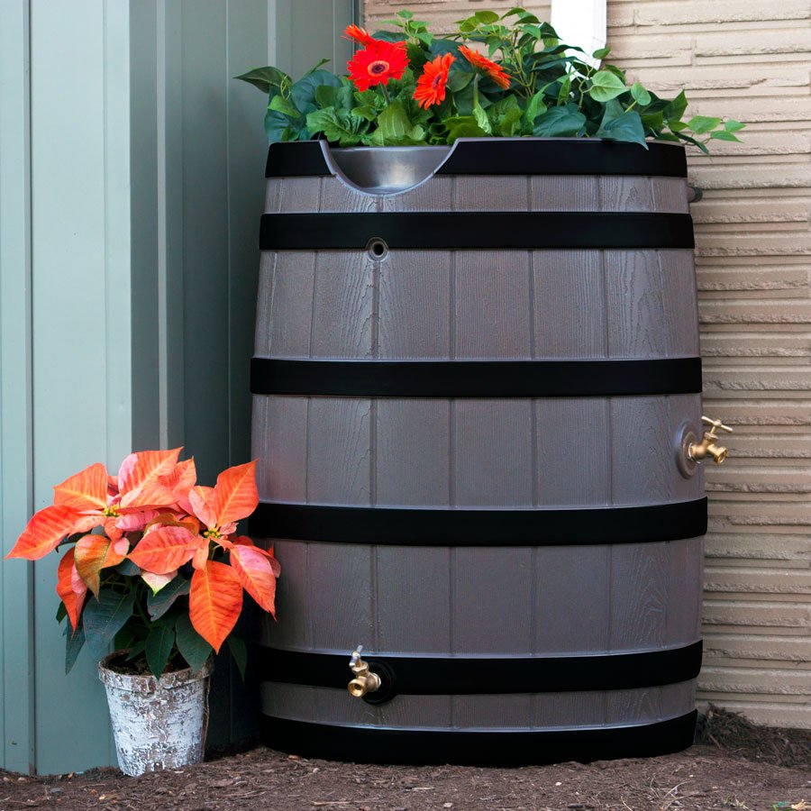 Rain Wizard Rain Barrel - 40, 50 & 65 Gallons 40 Gal Solid Color option3