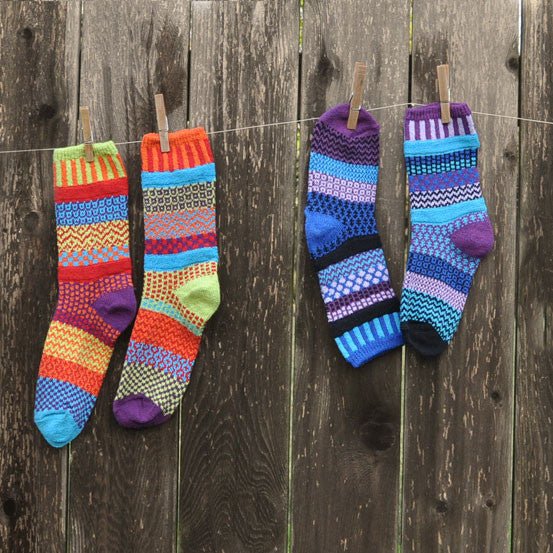 Raspberry Recycled Cotton Socks Small