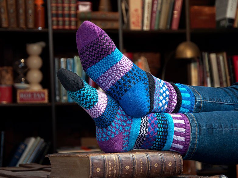 Raspberry Recycled Cotton Socks Small