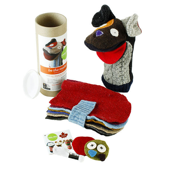Recycled Wool Puppet Kit