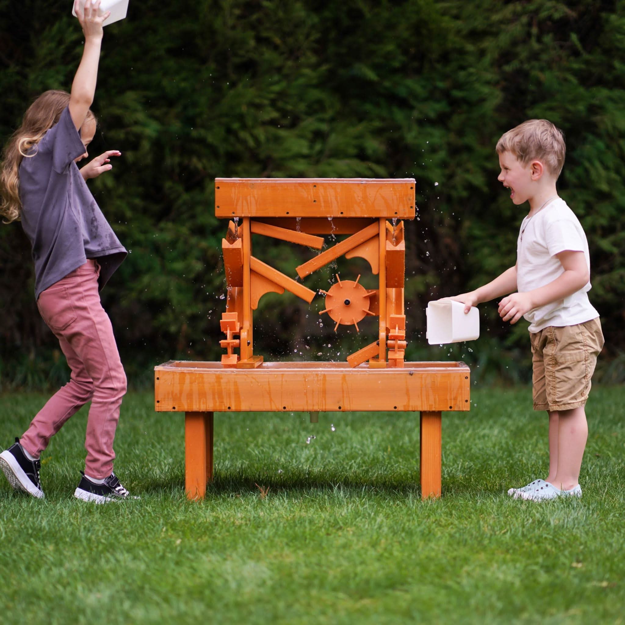 Interactive Wooden Water Table - Sensory Play Station