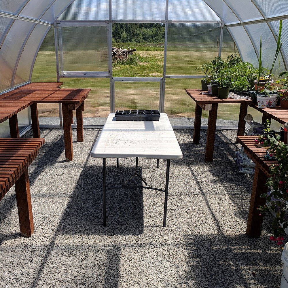 RIGA XL Greenhouse 6 XL - 14'W x 19'1"L Greenhouse Only