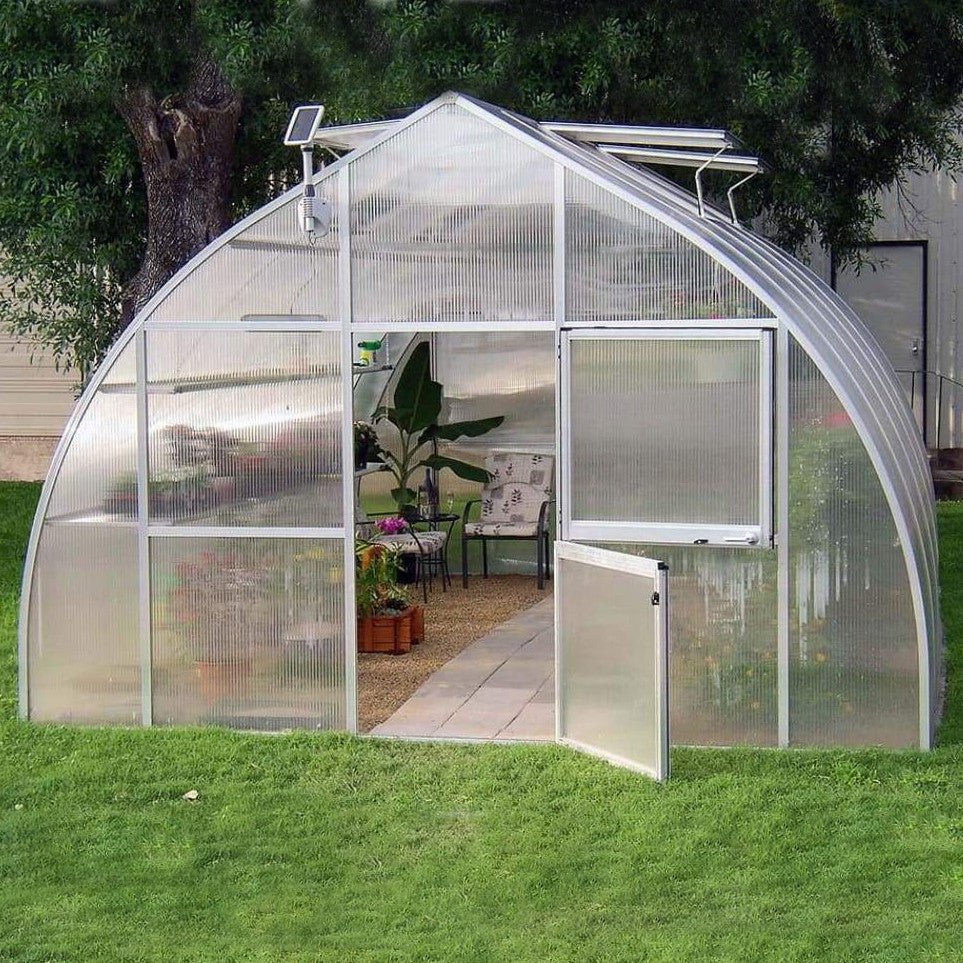 RIGA XL Greenhouse 6 XL - 14'W x 19'1"L Greenhouse Only option3