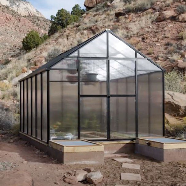 Riverstone MONT Greenhouse - Mojave Package 8'x8'