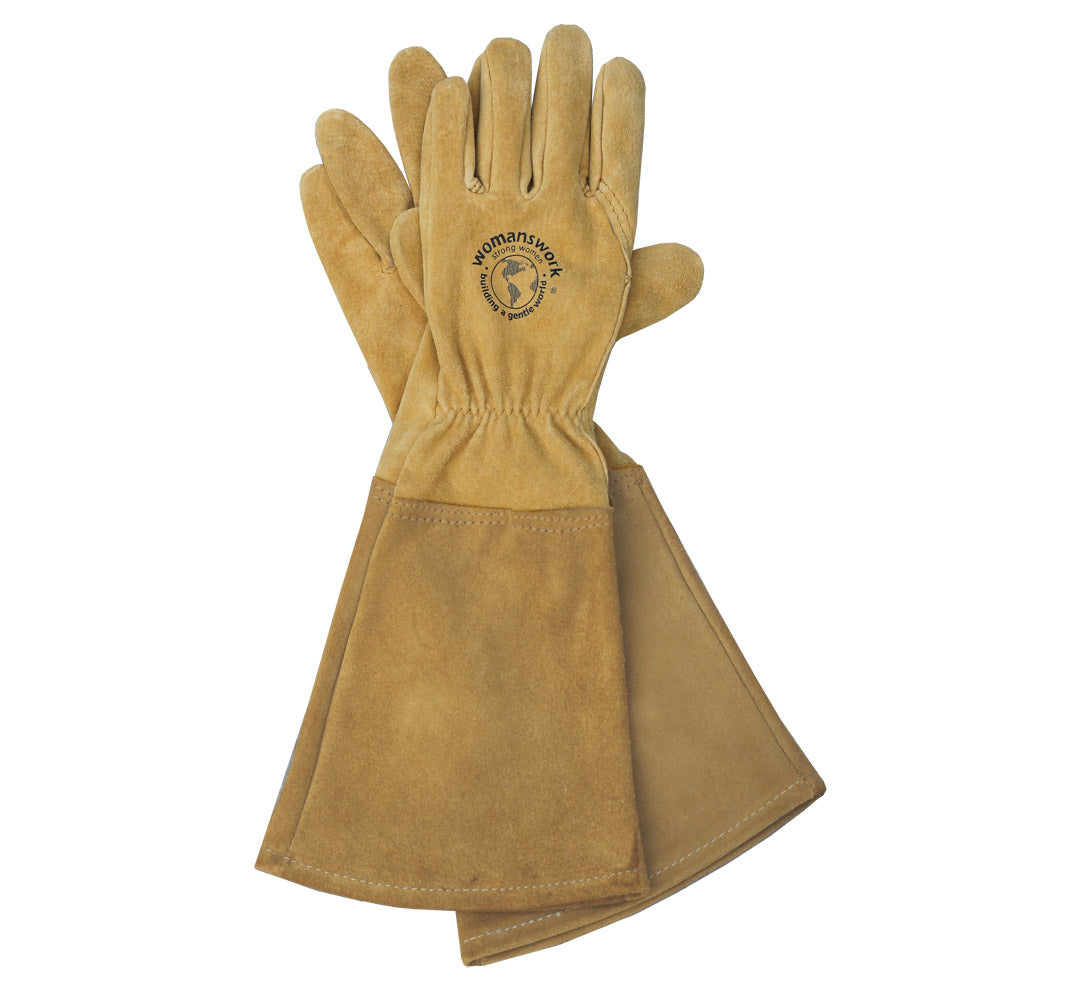 All Leather Arm Saver Gauntlet Glove