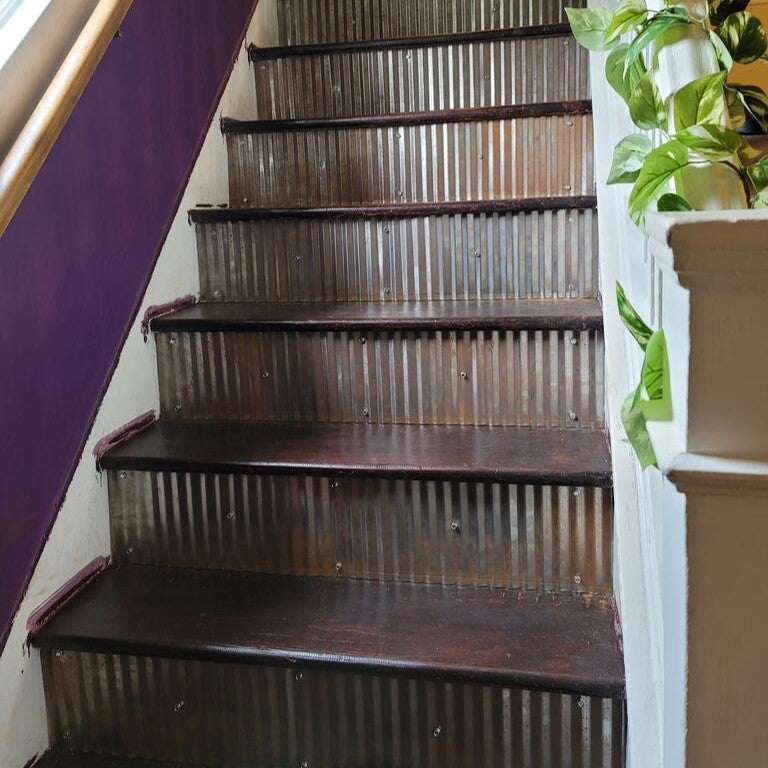 Corrugated Metal Landscape Edging - 10' Lengths