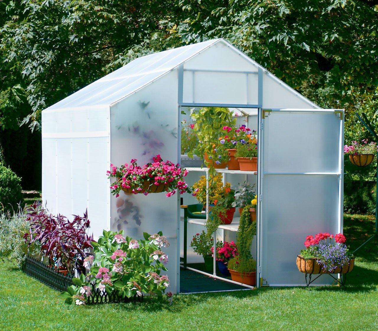 Solexx Garden Master Greenhouse Kit 8'x8'