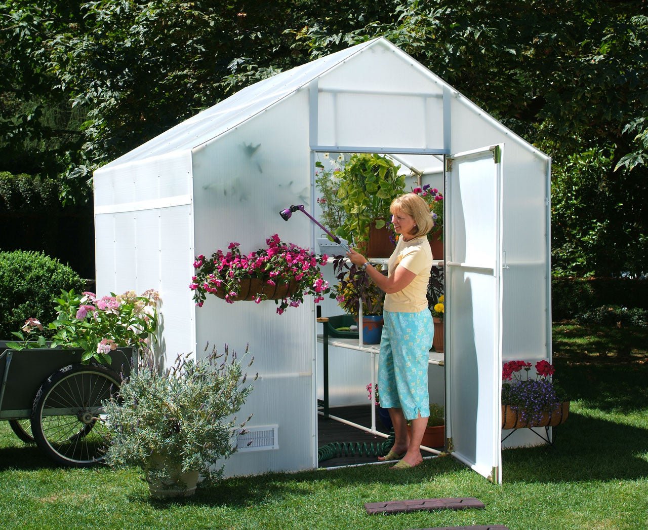 Solexx Garden Master Greenhouse Kit 8'x8'