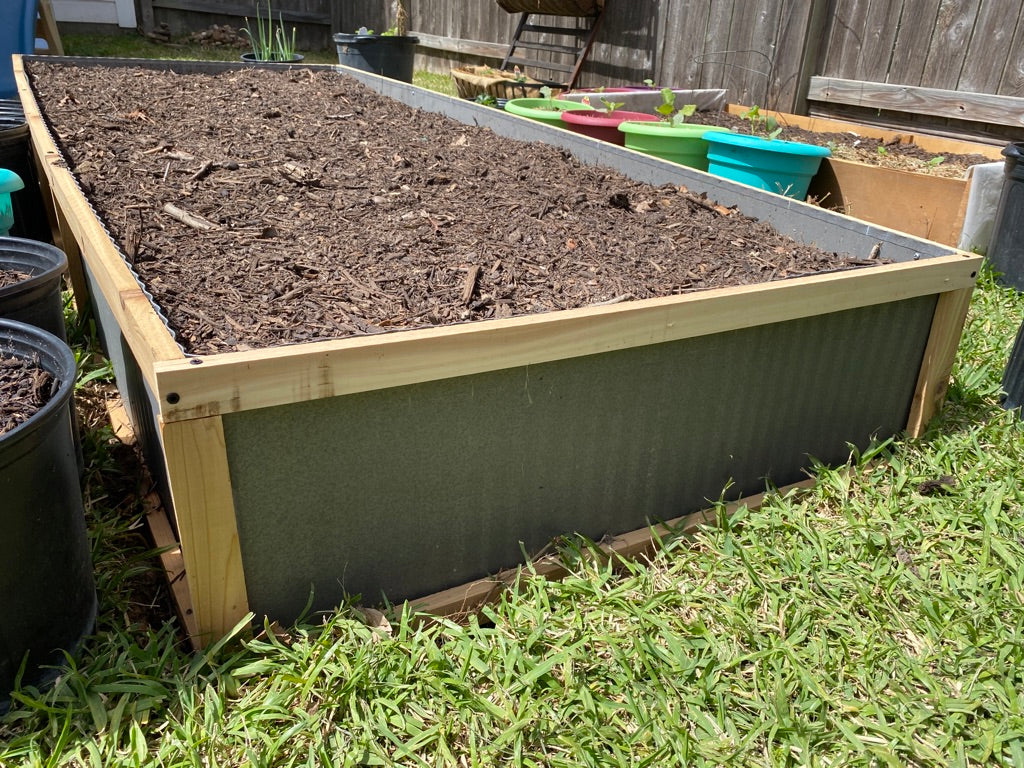 Corrugated Metal Landscape Edging - 10' Lengths