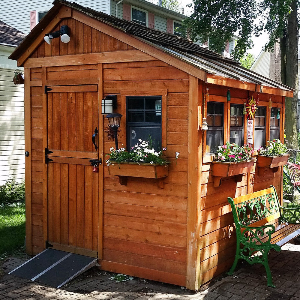 8' x 8' SunShed Garden Shed