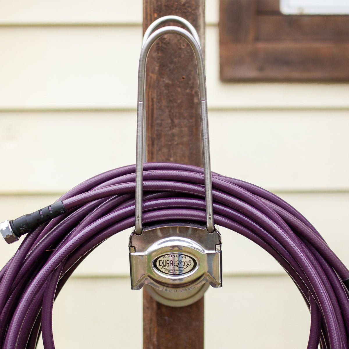 Pictured with 100' of slim, 7/16" hose