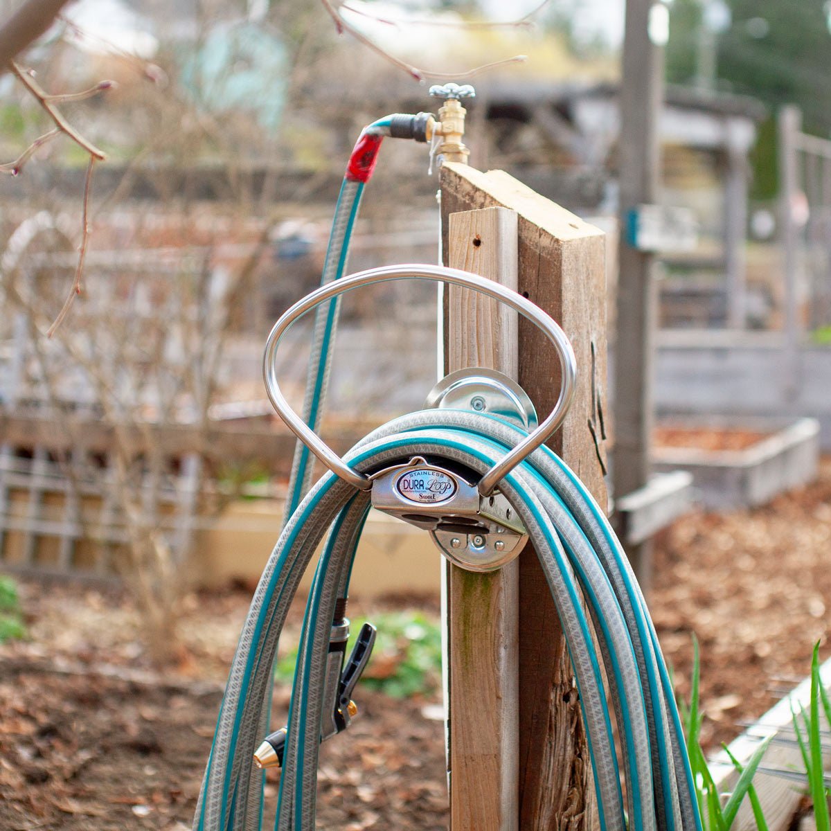 Stainless Steel Hose Rack - Dura-Loop Saddle option3