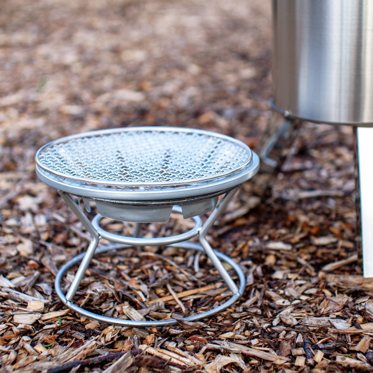Stainless Steel Portable Biochar Kiln 3 Gallons - Small