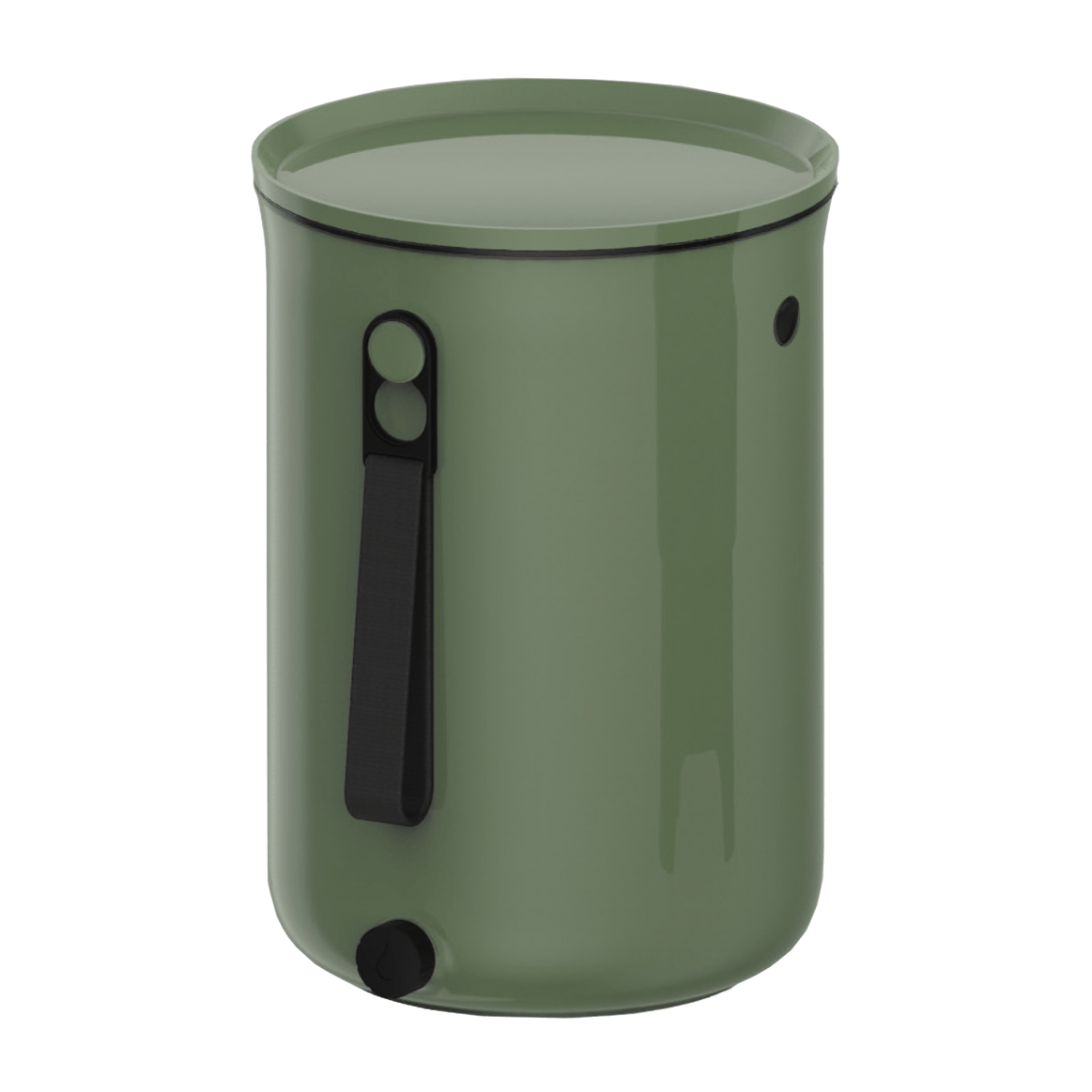 Organko Kitchen Bokashi Compost Bin - 2.5 Gallon Food Waste Recycler
