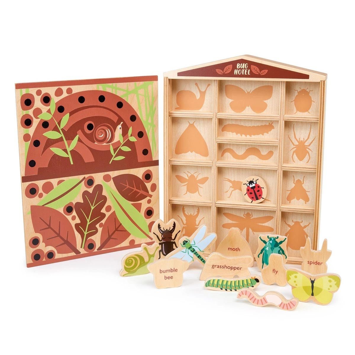 The Bug Hotel Wooden Matching Set option3