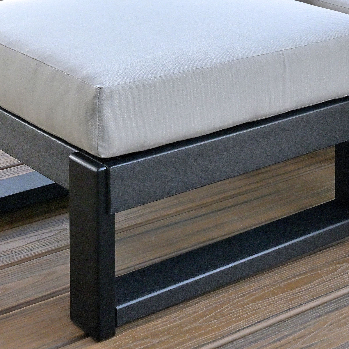 The Lanai Loveseat - Deep Seating Outdoor Couch antique-mahogany Canvas