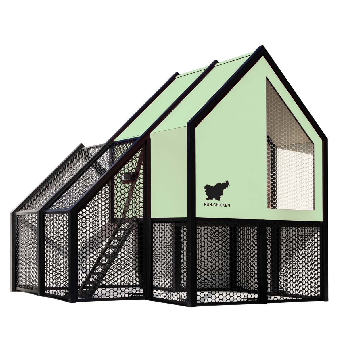 The Villa - A Smart, Insulated, Modular Chicken Coop mint