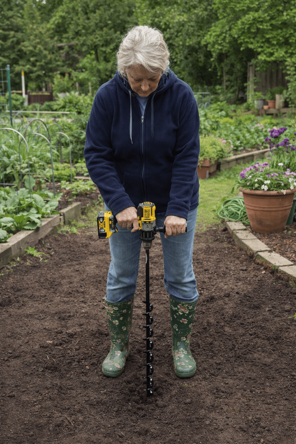 Tree Planting & Landscaping Auger - 2" x 24"-54" Heavy Duty - Clay, Rocky, or Professional Use 24"
