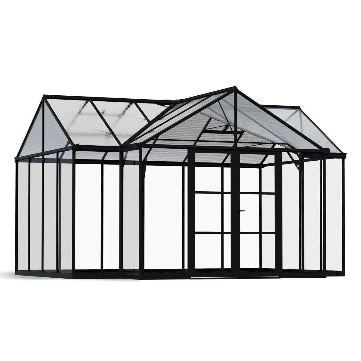 Triomphe Chalet 12' x 15' Greenhouse option3