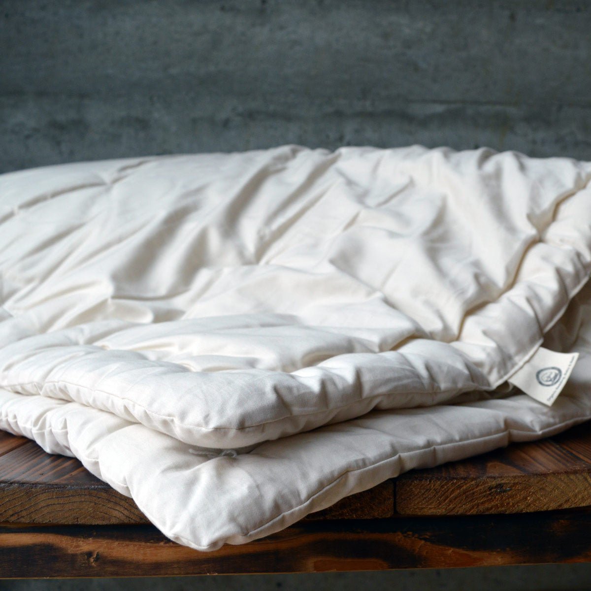 Twin-Size Wool Comforter Cool Comfort
