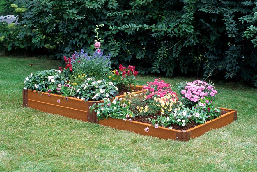 Two-Step Composite Raised Garden Bed - 4' x 8'
