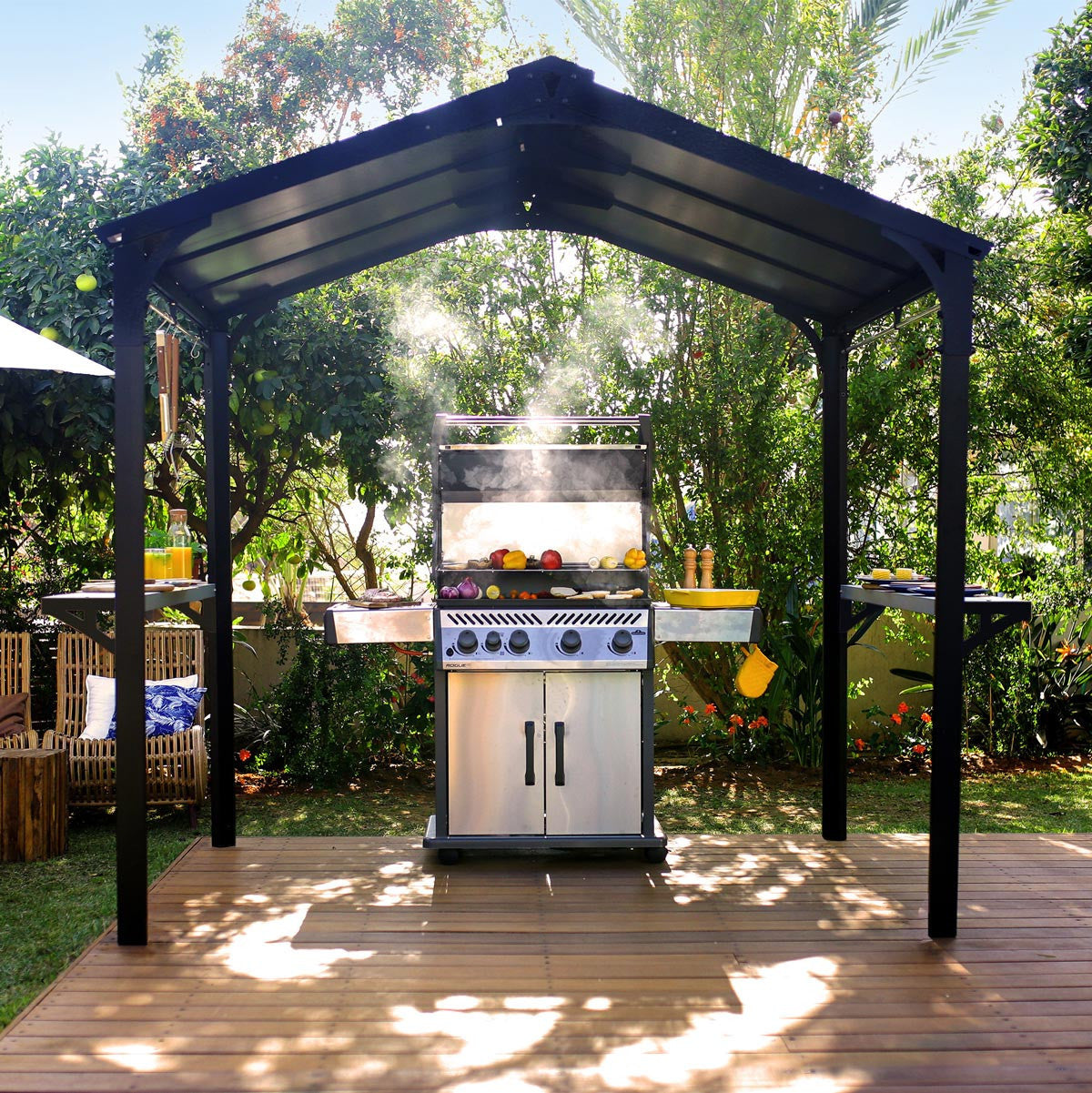 6' x 8' Aluminum Grill Gazebo