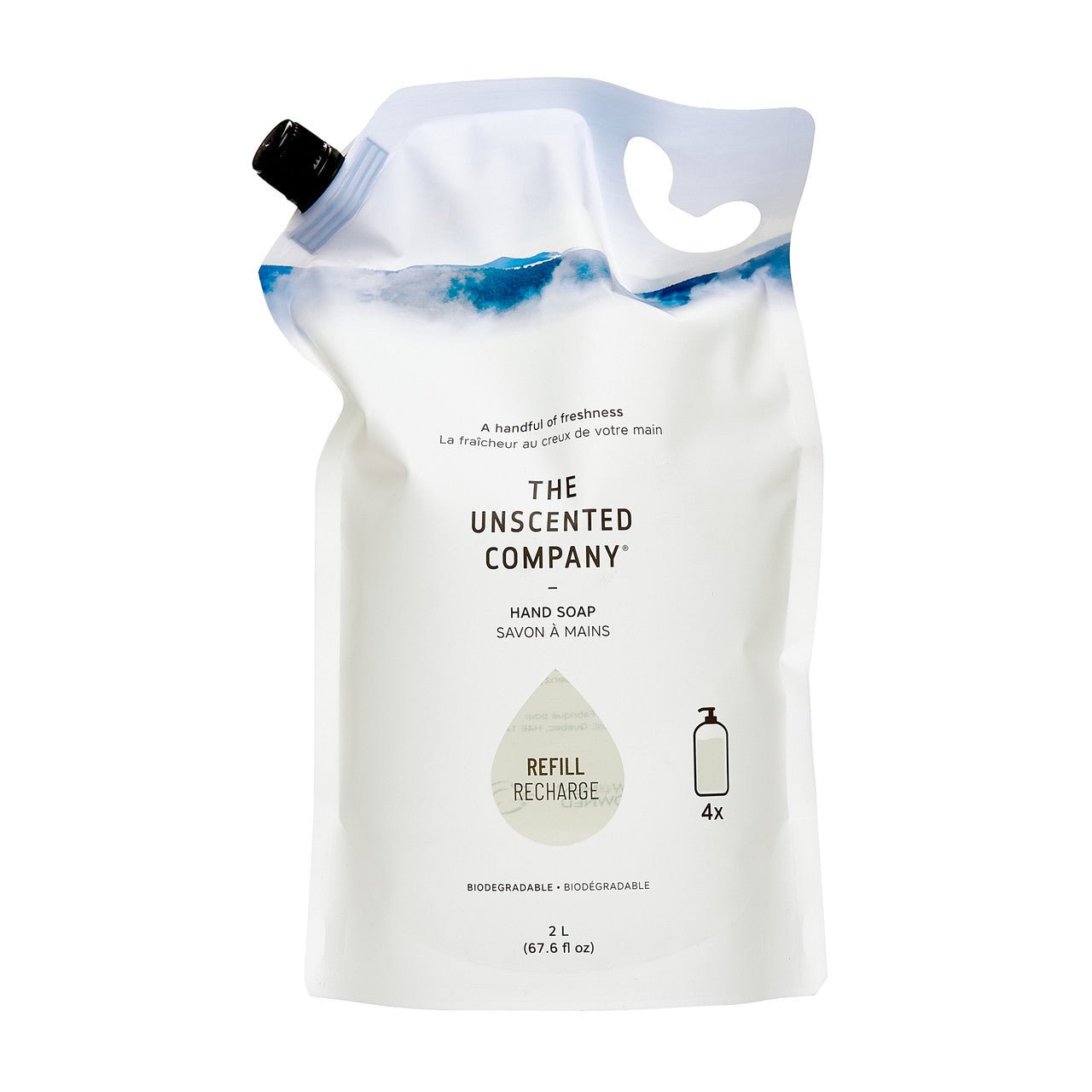 Unscented Hand Soap 16oz bottle