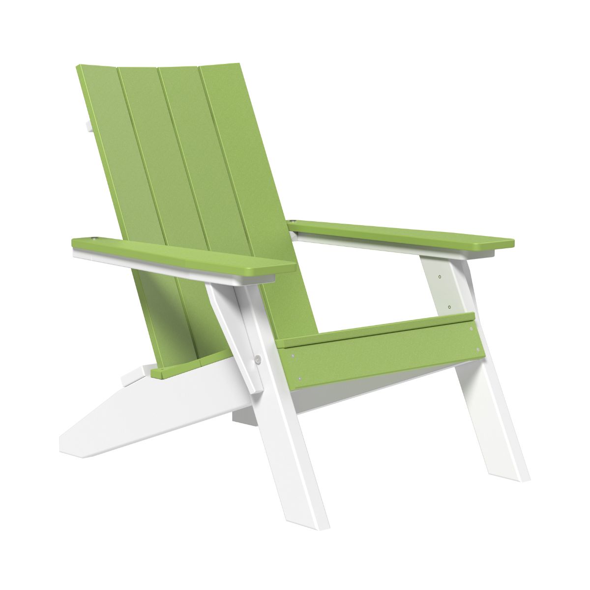 Urban Adirondack Chair lime-green-white