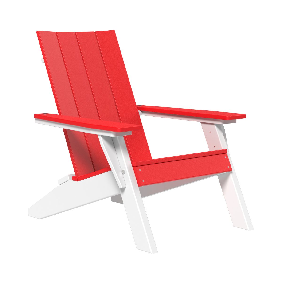 Urban Adirondack Chair red-white