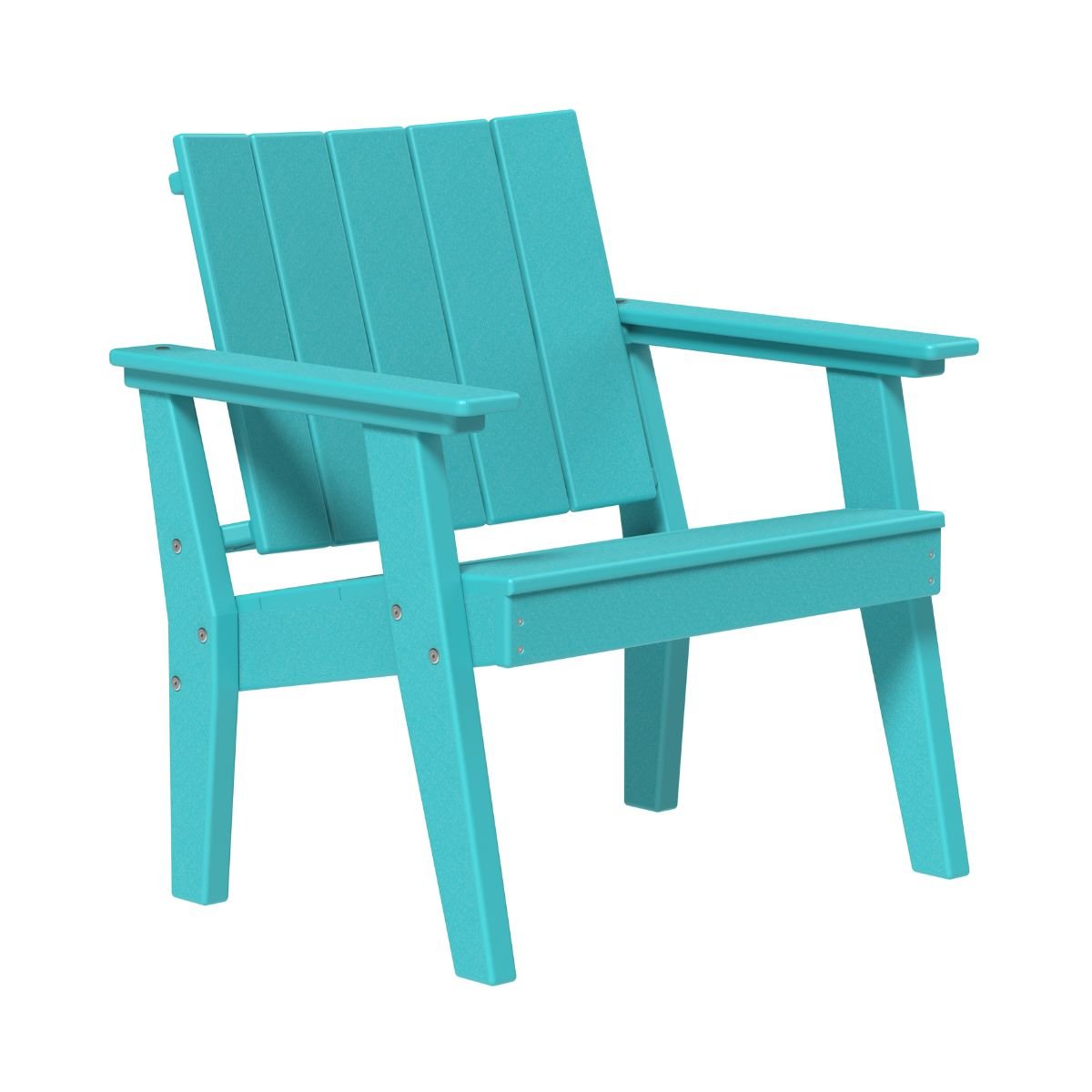 Urban Chat Chair - 2.5' Long aruba-blue