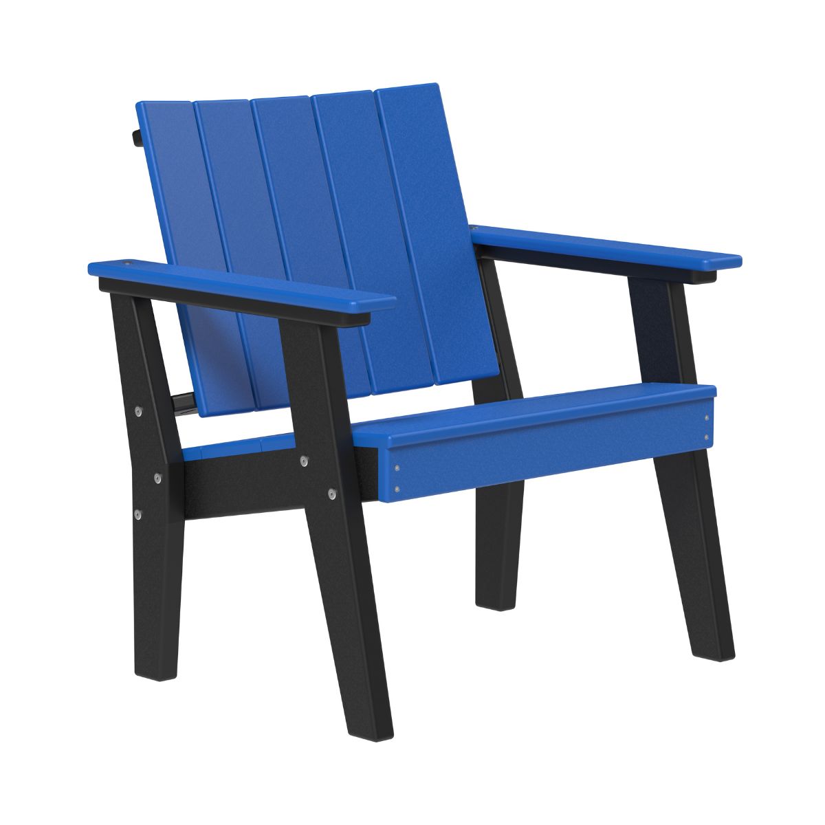 Urban Chat Chair - 2.5' Long blue-black