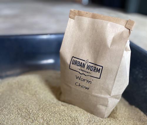 Urban Worm Chow – Worm Food for Worm Farms & Garden Compost 2lb