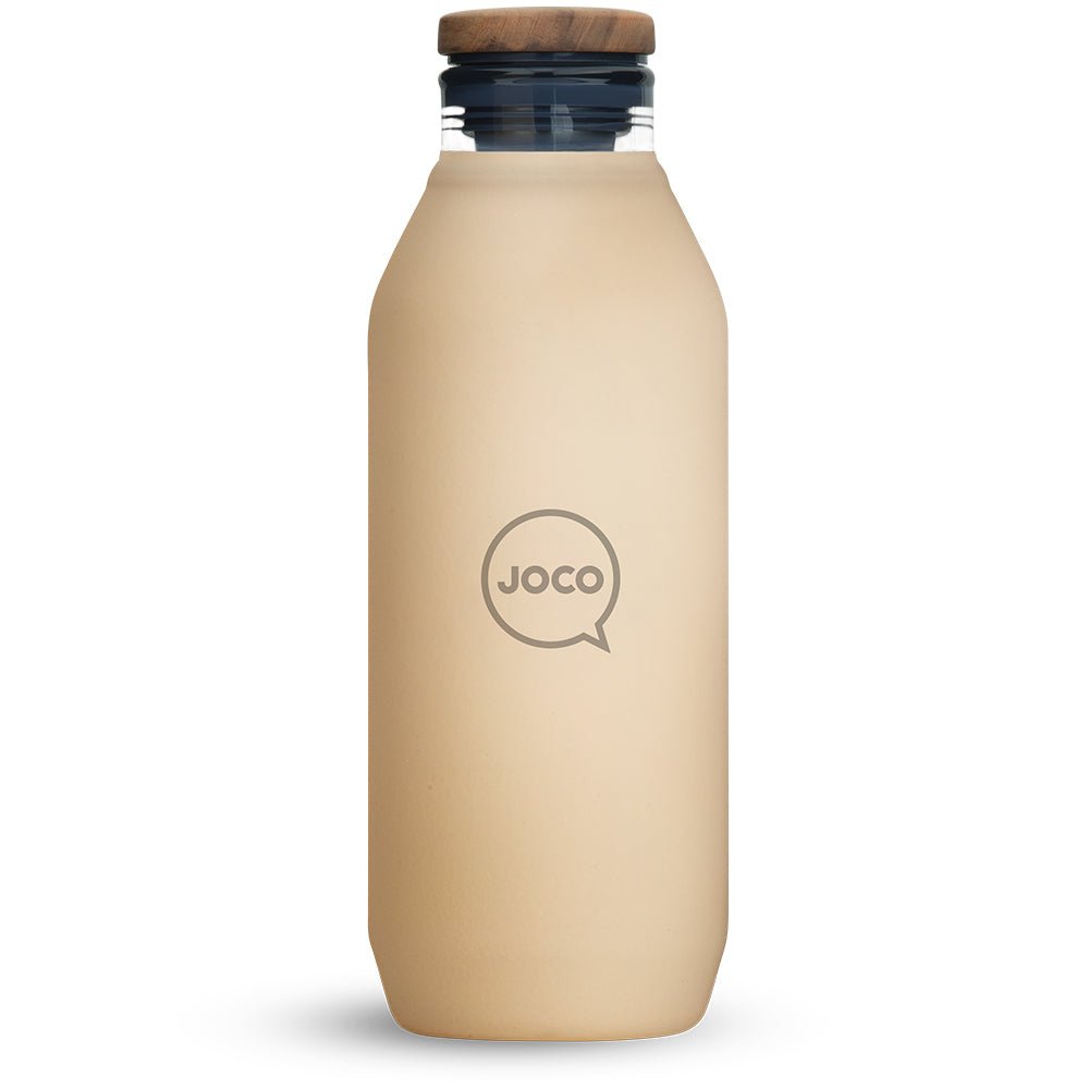 Velvet Grip Glass Flask 20oz Amberlight option3