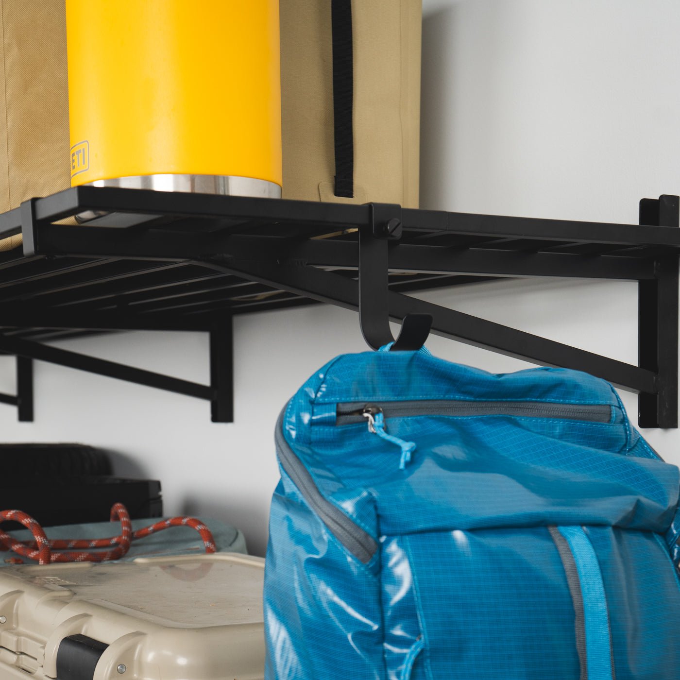 Wall-Mounted Bristol Garage Shelves - 2' x 6' Two-Pack