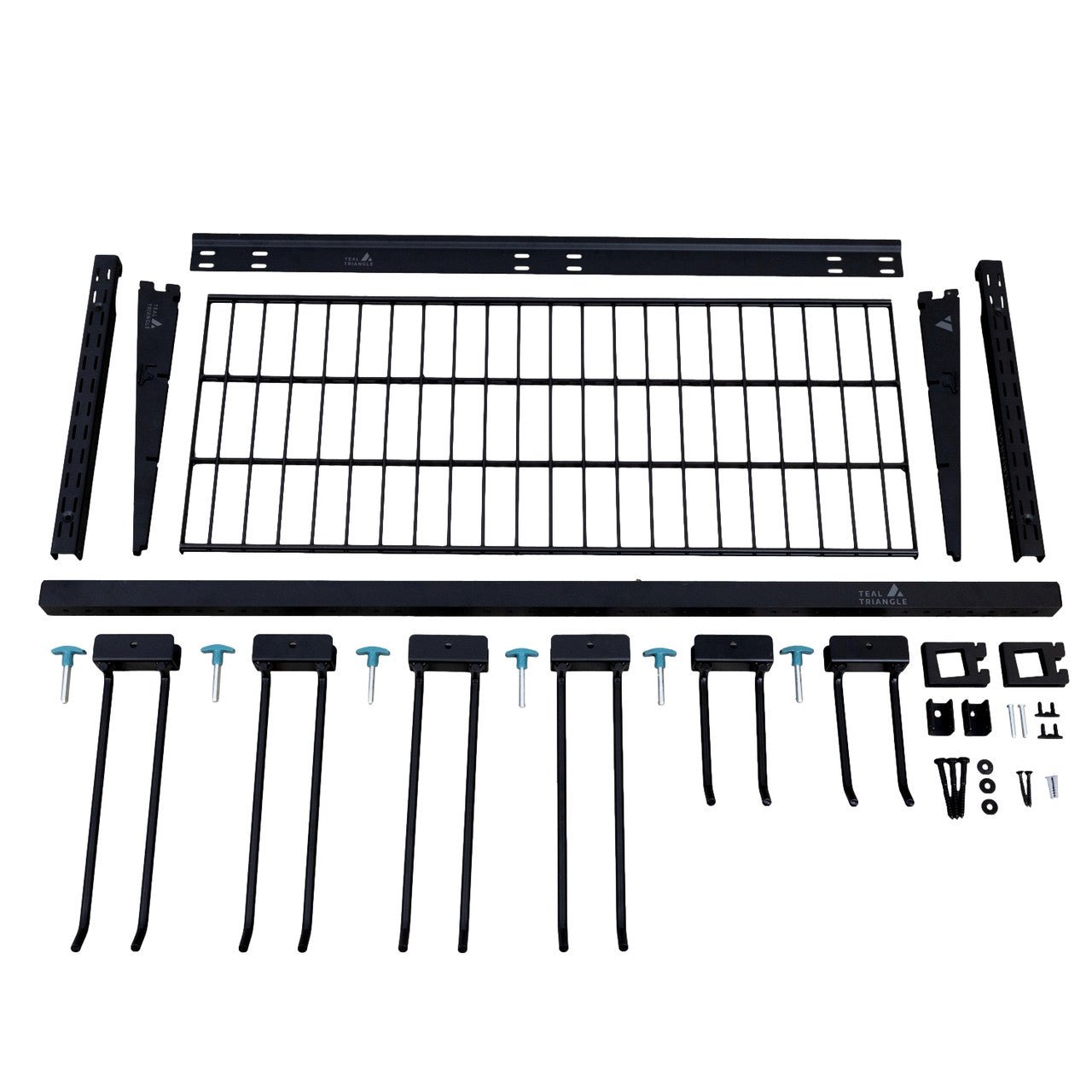 Wall-Mounted G-Tool Wire Shelf & Storage System – 4' Tool Organizer